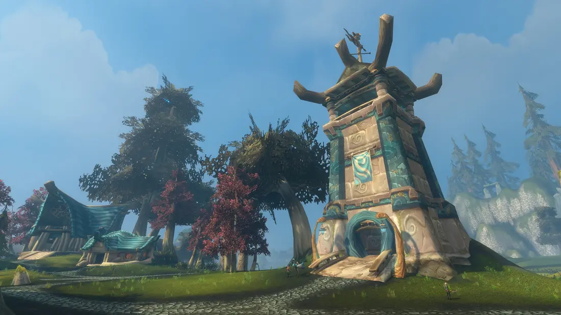 A Skyborne shrine on Zephras Isle